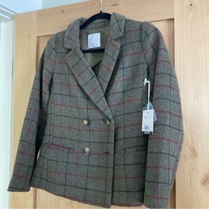 NWT Double Button Blazer
